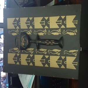 Ghanaian Fertility Doll wall hanging